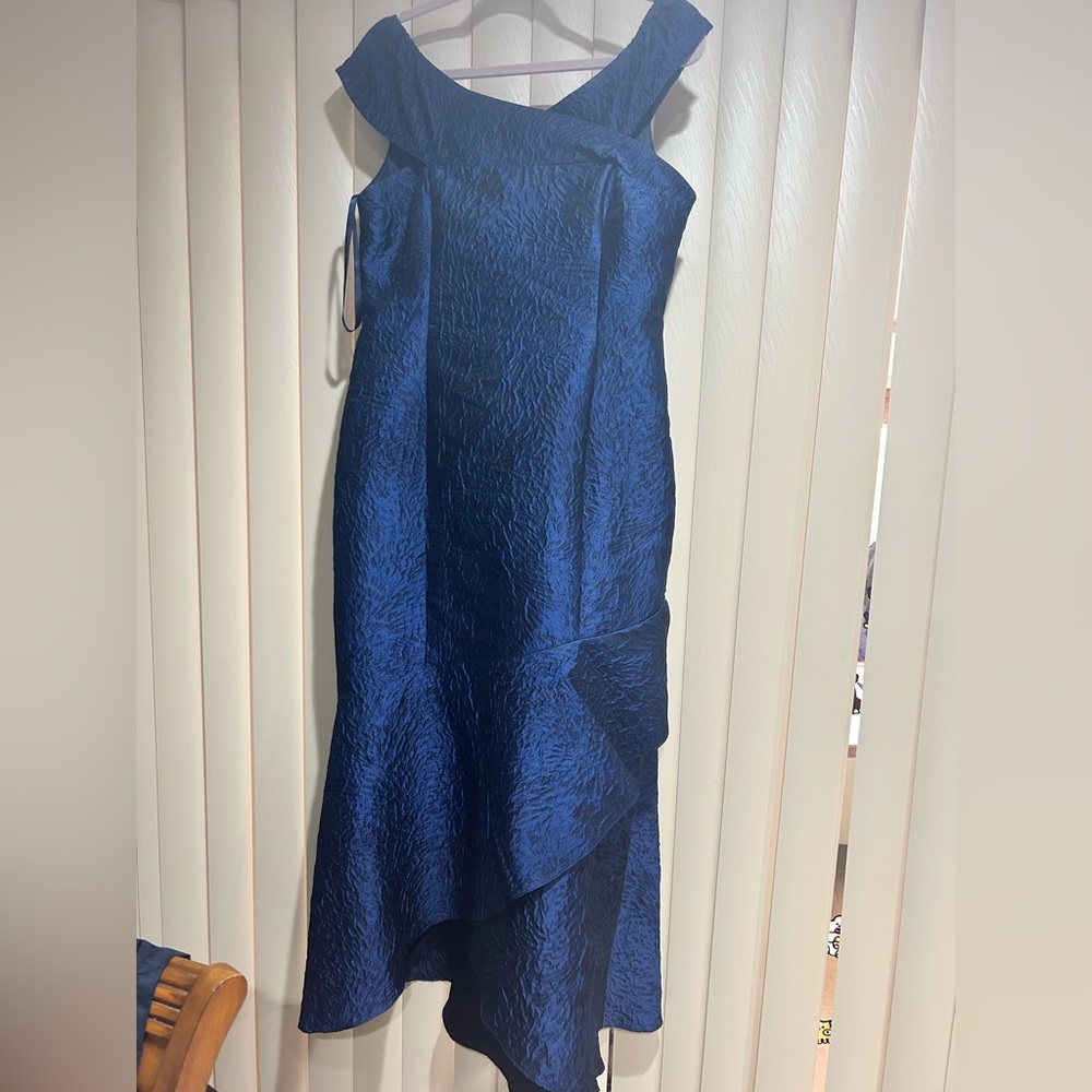 Shoshanna Off The Shoulder Wedding Guest Dress
